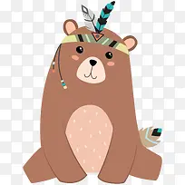 卡通可爱小动物装饰动物头像-空若网 卡通可爱小动物装饰动物头像-空若网