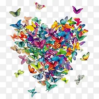卡通手绘彩色蝴蝶-空若网 卡通手绘彩色蝴蝶-空若网