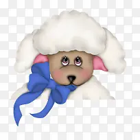 可爱小绵羊-空若网 可爱小绵羊-空若网