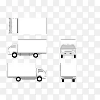 白色货车-空若网 白色货车-空若网