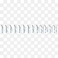 手绘白色清新栅栏-空若网 手绘白色清新栅栏-空若网