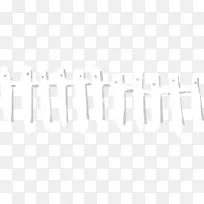 白色卡通手绘栅栏-空若网 白色卡通手绘栅栏-空若网