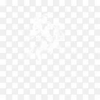 手绘白色朦胧树叶-空若网 手绘白色朦胧树叶-空若网