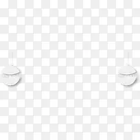 手绘白色卡通圆形-空若网 手绘白色卡通圆形-空若网