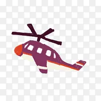 卡通水彩飞机-空若网 卡通水彩飞机-空若网