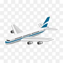 白色客机飞机-空若网 白色客机飞机-空若网