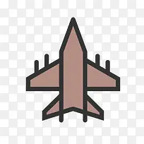 扁平化飞机PNG下载-空若网 扁平化飞机PNG下载-空若网