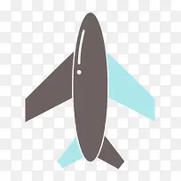扁平化飞机PNG下载-空若网 扁平化飞机PNG下载-空若网