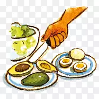 食品水果夹艺术-鳄梨-空若网 食品水果夹艺术-鳄梨-空若网