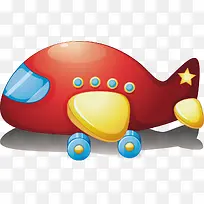 矢量手绘卡通飞机图标-空若网 矢量手绘卡通飞机图标-空若网