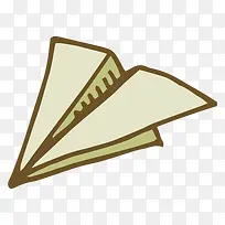 矢量手绘卡通纸飞机-空若网 矢量手绘卡通纸飞机-空若网