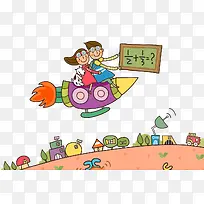 卡通飞机-空若网 卡通飞机-空若网