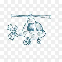 手绘飞机-空若网 手绘飞机-空若网