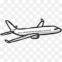 手绘飞机-空若网 手绘飞机-空若网