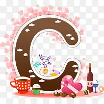 创意字母C-空若网 创意字母C-空若网