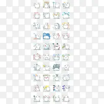 可爱搞怪大白表情-空若网 可爱搞怪大白表情-空若网