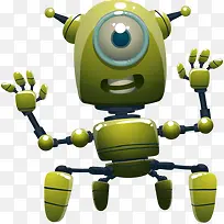 绿色机器人-空若网 绿色机器人-空若网