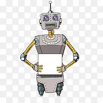卡通机器人-空若网 卡通机器人-空若网
