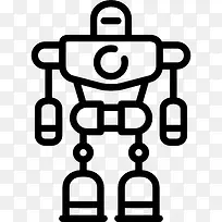 玩具机器人图标-空若网 玩具机器人图标-空若网