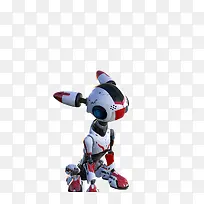 白色小机器人素材-空若网 白色小机器人素材-空若网