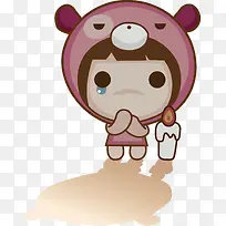 害怕的可爱宝宝-空若网 害怕的可爱宝宝-空若网