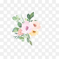 手绘小清新花卉装饰-空若网 手绘小清新花卉装饰-空若网