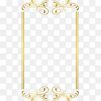 金色藤蔓边框-空若网 金色藤蔓边框-空若网