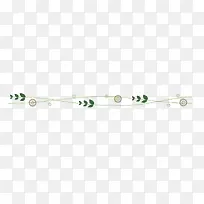 矢量分栏线绿色树枝藤蔓-空若网 矢量分栏线绿色树枝藤蔓-空若网