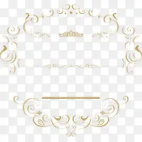 黄色藤蔓边框-空若网 黄色藤蔓边框-空若网