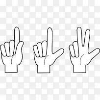 数指数夹艺术手指-空若网 数指数夹艺术手指-空若网