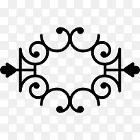 花的对称设计图标-空若网 花的对称设计图标-空若网