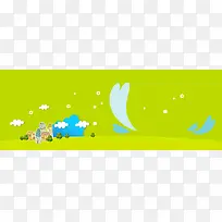 卡通背景海报-空若网 卡通背景海报-空若网