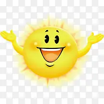 可爱卡通发光太阳-空若网 可爱卡通发光太阳-空若网