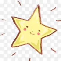发光五角星可爱星星-空若网 发光五角星可爱星星-空若网