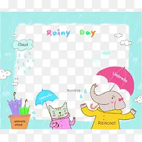 动物边框-空若网 动物边框-空若网