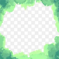 卡通清新水彩边框-空若网 卡通清新水彩边框-空若网