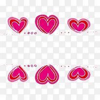 卡通手绘心边框-空若网 卡通手绘心边框-空若网