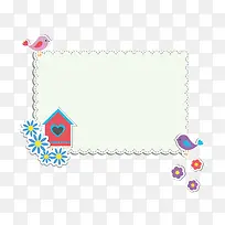 时尚卡通边框矢量素材-空若网 时尚卡通边框矢量素材-空若网