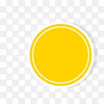 矢量卡通简洁扁平化黄色边框-空若网 矢量卡通简洁扁平化黄色边框-空若网