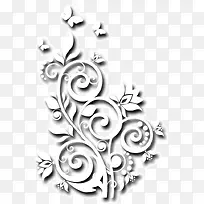 白色的花纹-空若网 白色的花纹-空若网