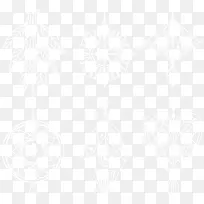 6款白色花纹吊饰设计矢量素材-空若网 6款白色花纹吊饰设计矢量素材-空若网