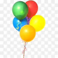 多彩气球卡通漂浮喜庆庆祝-空若网 多彩气球卡通漂浮喜庆庆祝-空若网
