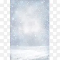 雪花背景-空若网 雪花背景-空若网