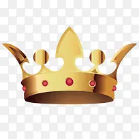 矢量质感金色王冠素材-空若网 矢量质感金色王冠素材-空若网