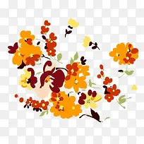 花朵插画-空若网 花朵插画-空若网