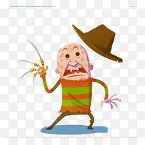 扁平化卡通老头-空若网 扁平化卡通老头-空若网