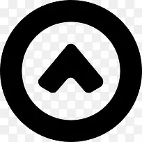 向上箭头图标-空若网 向上箭头图标-空若网