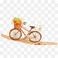卡通单车素材-空若网 卡通单车素材-空若网
