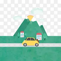 ��ƽ��ɫ�羰-������