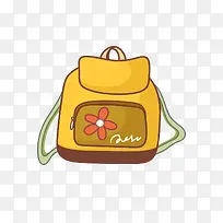 卡通手绘书包-空若网 卡通手绘书包-空若网